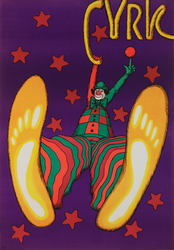 Circus Cyrk poster Bocianowski Big Feet Wielkie Stopy