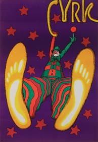 Circus Poster Circus Big Feet Bocianowski