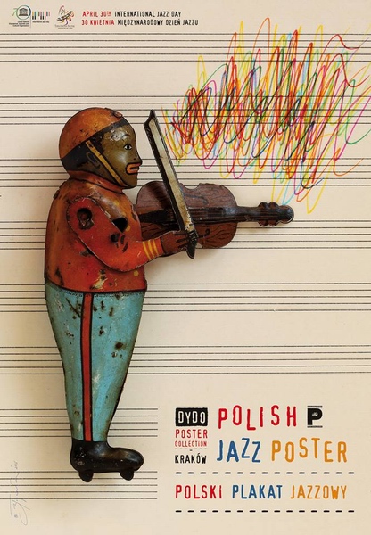 Polski Plakat Jazzowy, Polish Jazz Poster, Boguslawski Tomasz