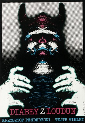 Diably z Loudun Cieslewicz poster