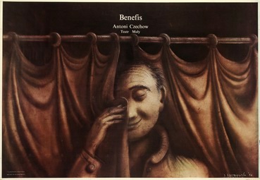 Benefis,  Chekhov, Czerniawski theater poster
