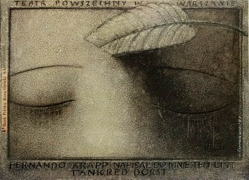Fernando Krapp, Czerniawski, theater poster Fernando Krapp, Czerniawski, theater poster