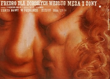 Fredro dla doroslych Fredro for Adults Czerniawski Jerzy theater poster Fredro dla doroslych Fredro for Adults Czerniawski Jerzy theater poster