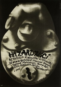 Hazardzisci,Gamblers,plakat,Czerniawski movie poster