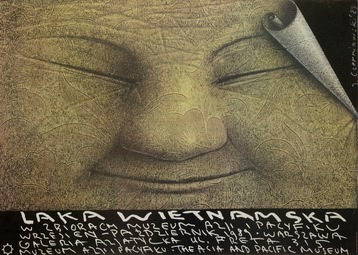 Laka wietnamska, Vietnamese Lacquework, Czerniawski poster