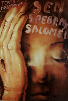 Sen Srebrny Salomei,Slowacki,plakat,Czerniawski,poster
