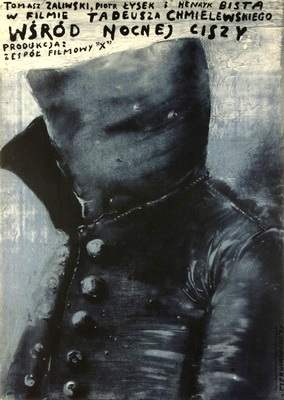Wsrod nocnej ciszy, plakat,Czerniawski film poster