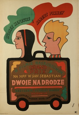 Dwoje na drodze Two for the Road Flisak Jerzy film poster Dwoje na drodze Flisak poster