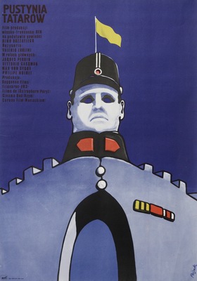 Pustynia Tatarow The Desert of the Tartars Flisak Jerzy film poster Pustynia Tatarow Flisak poster