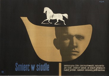 Smierc w siodle Flisak Jerzy film poster Smierc w siodle Flisak poster