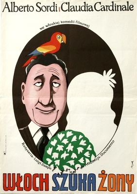 Wloch szuka zony Flisak Jerzy film poster Wloch szuka zony Flisak poster