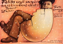 Feliks czyli szczescie naszkicowane olowkiem Felix or Happines sketched by pencil Gorowski Mieczyslaw