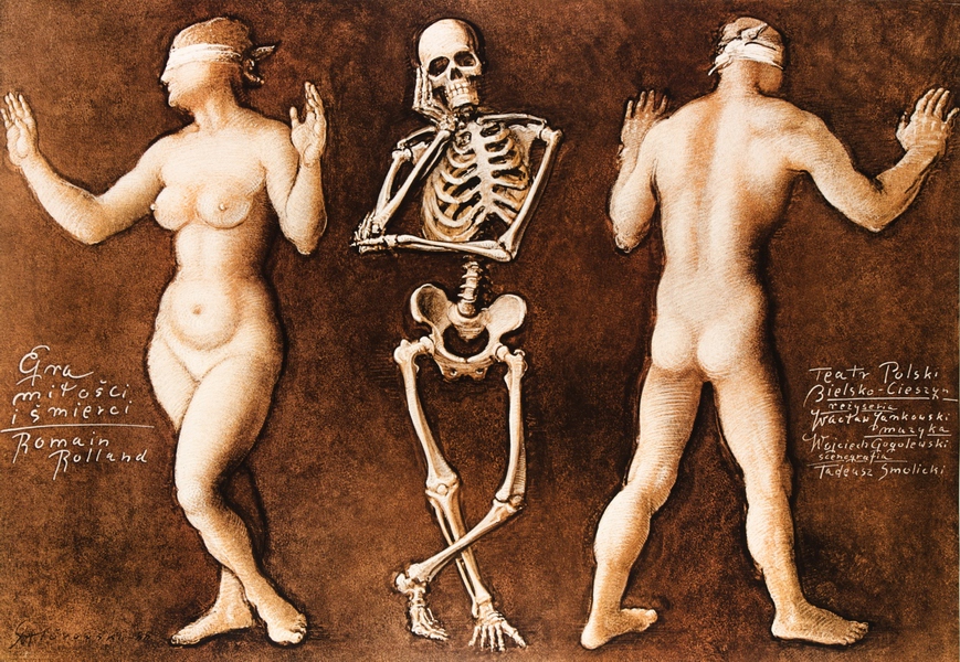 Gra miłości i śmierci, The Game of Love and Death, Gorowski Mieczyslaw Gra miłości i śmierci, The Game of Love and Death, Gorowski Mieczyslaw