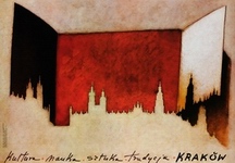 Krakow kultura, nauka, sztuka, tradycja Cracow culture, science, art., tradicion Gorowski Mieczyslaw poster