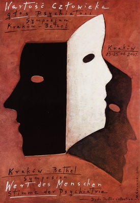 Wartosc czlowieka, The Human Value, Gorowski poster Wartosc czlowieka, The Human Value, Gorowski poster
