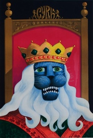 Circus Crowned Lion Hilscher Hubert circus poster
