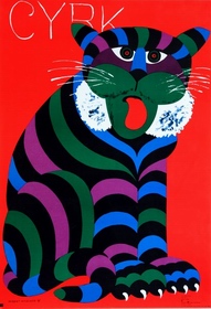 Circus Tiger Cat Hilscher Hubert circus poster