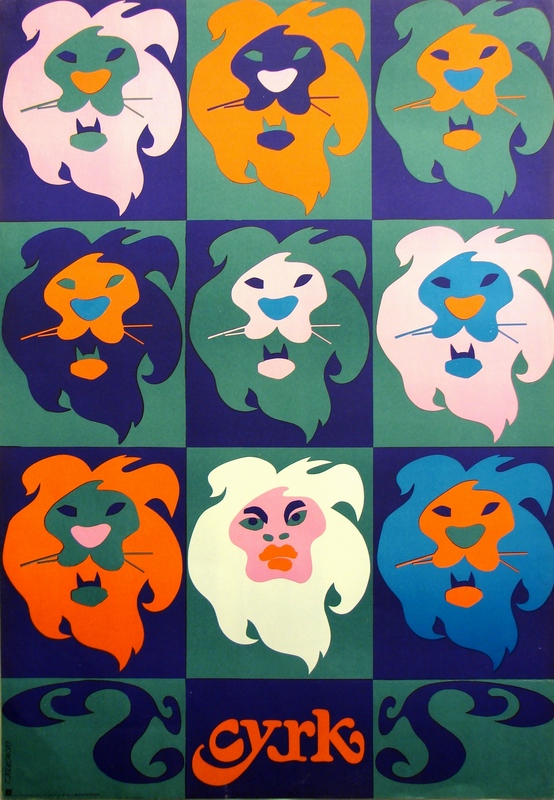 Cyrk Lwy - Andy Warhol, Circus Lions - Andy Warhol, Jodlowski Tadeusz