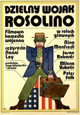 Dzielny wojak Rosolino krajewski poster