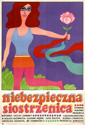 Niebezpieczna siostrzenica andrzej krajewski film poster Niebezpieczna siostrzenica krajewski poster