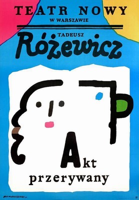 Akt przerywany mlodozeniec poster