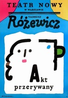 Akt przerywany Mlodozeniec poster
