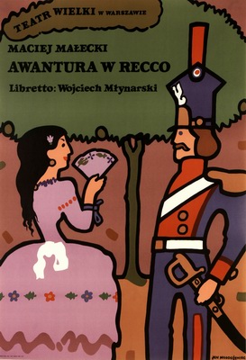 Awantura w Recco mlodozeniec poster