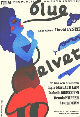 Blue Velvet mlodozeniec poster