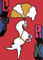 Circus Horse with Plume Mlodozeniec Jan circus poster