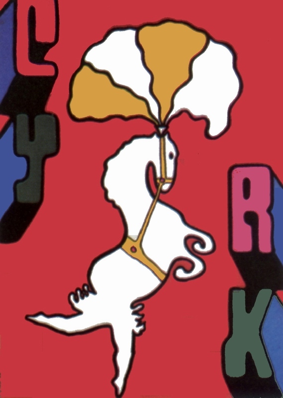Cyrk - Koń z pióropuszem, Circus - Horse with Plume, Mlodozeniec Jan