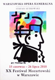 Mozart Opera Mlodozeniec poster