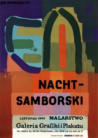 Nacht-Samborski malarstwo Mlodozeniec Jan poster Nacht-Samborski malarstwo Mlodozeniec poster
