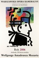 Mozart Opera Mlodozeniec poster