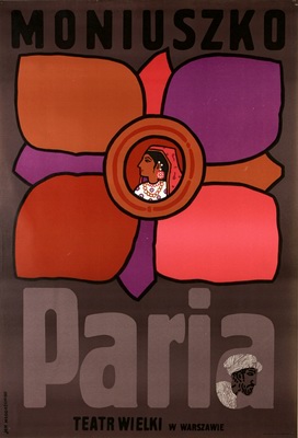 Paria Moniuszko mlodozeniec opera poster
