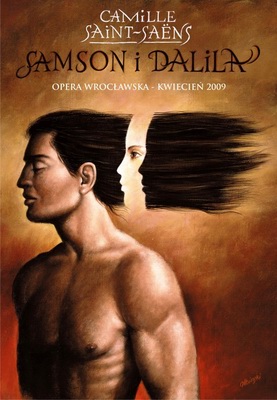 Samson i Dalila Olbinski poster