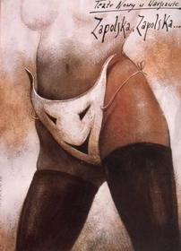 Zapolska Pagowski theater poster