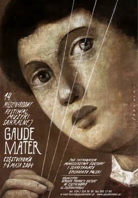 Gaude Mater,Sadowski music poster Gaude Mater,Sadowski music poster