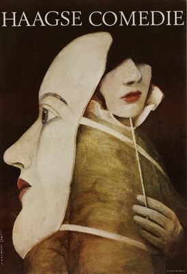 Haagse Comedie,Sadowski,theater poster