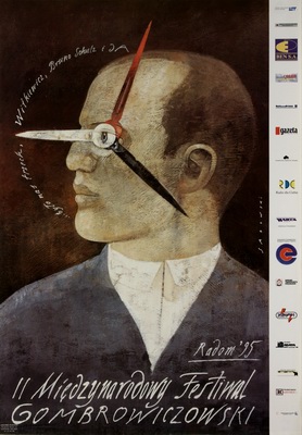 Gombrowicz Festival, 2nd,Sadowski theater poster Gombrowicz Festival, 2nd,Sadowski theater poster