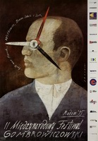 Festival Gombrowiczowski,Gombrowicz festival,plakat,sadowski poster