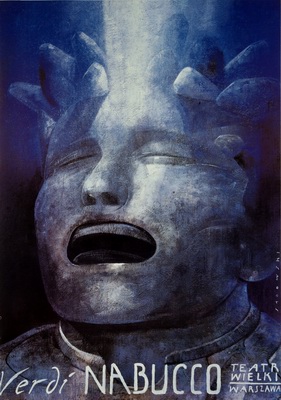 Nabucco,Verdi,opera poster,Sadowski Nabucco,Verdi,opera poster,Sadowski