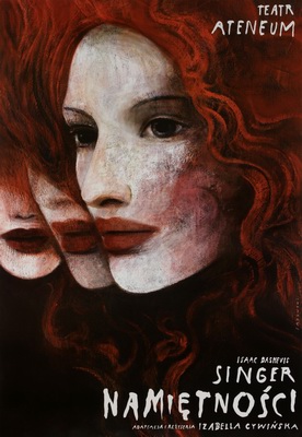 Namietnosci,Singer,Sadowski theater poster