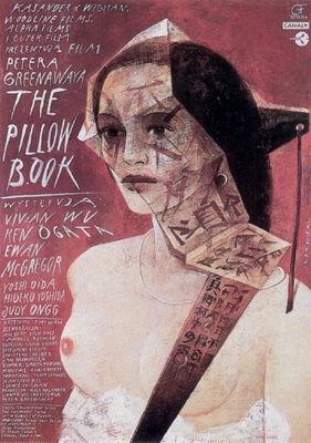 Pillow Book,sadowski movie poster Pillow Book,sadowski movie poster
