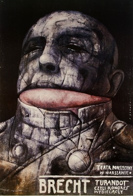 Turandot,Brecht,Sadowski theater poster