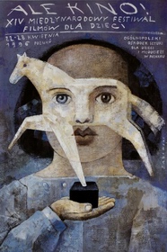 Ale Kino,plakat,film festival,sadowski poster