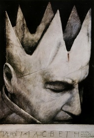 Macbeth,plakat,sadowski poster