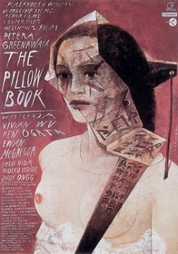 Pillow Book,sadowski movie poster