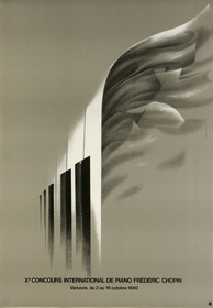 Chopin poster sliwka 1980 chopin poster sliwka 1980