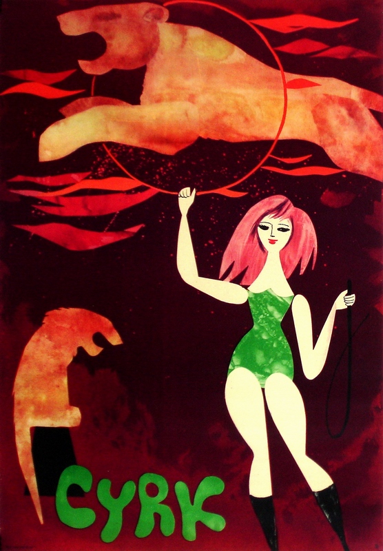 Cyrk Poskramiaczka lwow, Circus Lady Lion Timer, Srokowski Jerzy