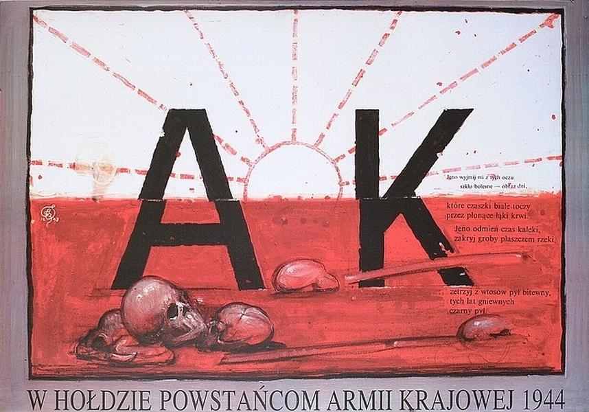 W holdzie powstancom AK 1944, Tribute to the Insurgent of AK Polish Home Army, Starowieyski Franciszek